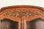 Thomasville French Regency Louis XVI Carved Walnut Lighted Breakfront Bookcase Cabinet For Sale - Image 11 of 17