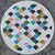 Moroccan 24” Colorful Handcrafted Moroccan Mosaic Table / Fish Scale Style For Sale - Image 3 of 7