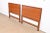 Frank Lloyd Wright Taliesin Mahogany Twin Headboard, Newly Restored For Sale - Image 11 of 12