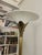 Metal Vintage Stiffel Brass Tulip Torchiere Floor Lamp Original For Sale - Image 7 of 10