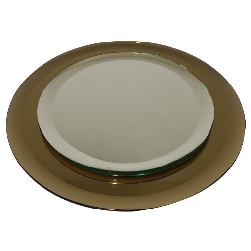 Vintage Mirror by Antonio Lupi, 1980s For Sale