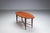 Assymetrical Coffee Table with Glass Storage and Cross Leg Details, 1960s For Sale - Image 6 of 14
