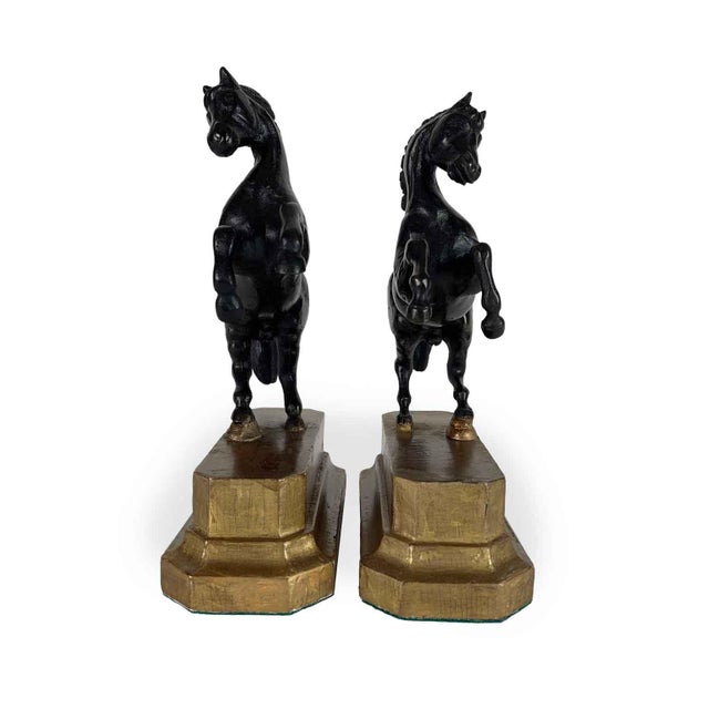 Grand Tour Horse Sculptures, Early 1800s, Bronzes, Set of 2 For Sale - Image 3 of 13