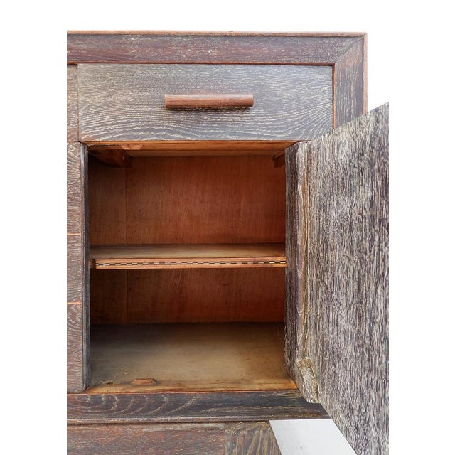 Vintage Wenge Wood Sideboard with Outward-Splayed Legs For Sale - Image 13 of 16