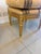 Antique French Upholstered Carved Giltwood Ottomans, 1920, Set of 2 For Sale - Image 11 of 12