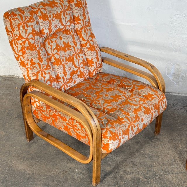 Vintage Art Deco Style Chairs, 1960, Set of 2 For Sale - Image 13 of 15