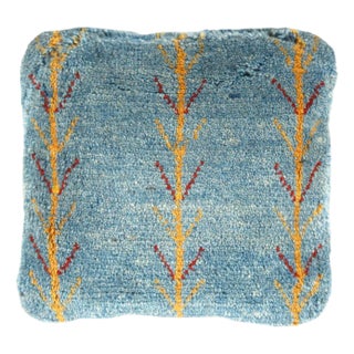 Pasargad DC Fine Hand Knotted Persian Gabbeh Pillow For Sale