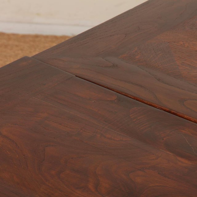 French Extendable Dining Table, 1940s For Sale - Image 12 of 14