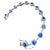 13 Carat Natural Tanzanite & 2.5 Ct Diamond Tennis Bracelet 14 Karat White Gold For Sale - Image 17 of 18