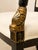 Black Vintage Black & Gold Neoclassical Armchair For Sale - Image 8 of 12