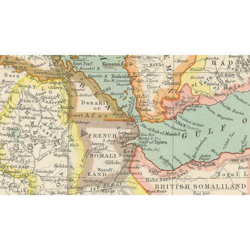 Turkey with Cyprus and Egypt Insets, 1902 For Sale - Image 6 of 14