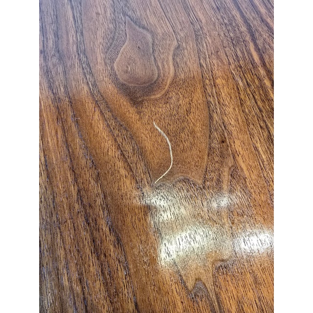 1960s Dux Sweden Teak Round Dining Table Teak Vintage For Sale - Image 9 of 12