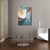 Sky Blue Revival 43 - Original Atmospheric Layered Modern Abstract Acrylic Painting on Canvas by Rachel Taggart For Sale - Image 8 of 9