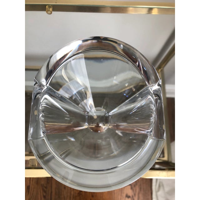 Orrefors Crystal Vase For Sale - Image 9 of 10