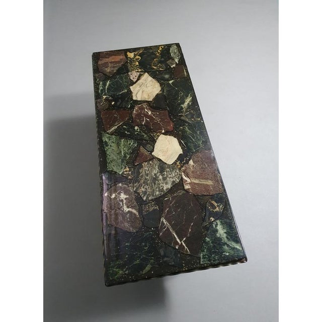 Resin / marble coffee table Wide 120 cmDepth 50 cmHeight 45 cm