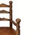 French Farm Chair with Leather Seat in the Style of Charles Dudouyt, 1950s For Sale - Image 14 of 18