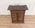 Original 19th-Century Painted Wall Cabinet with Two Doors and One Drawer For Sale - Image 11 of 12