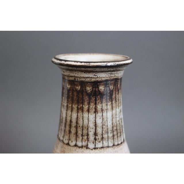 Mid-Century Modern French Ceramic Vase by Jacques Pouchain, 1960s For Sale - Image 14 of 17