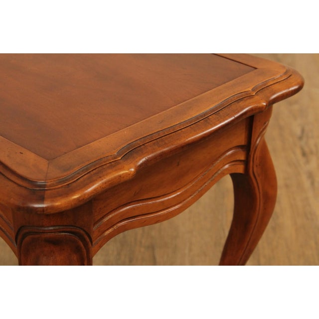 French Louis XV Style Vintage Stools, Side Tables - A Pair For Sale - Image 10 of 13