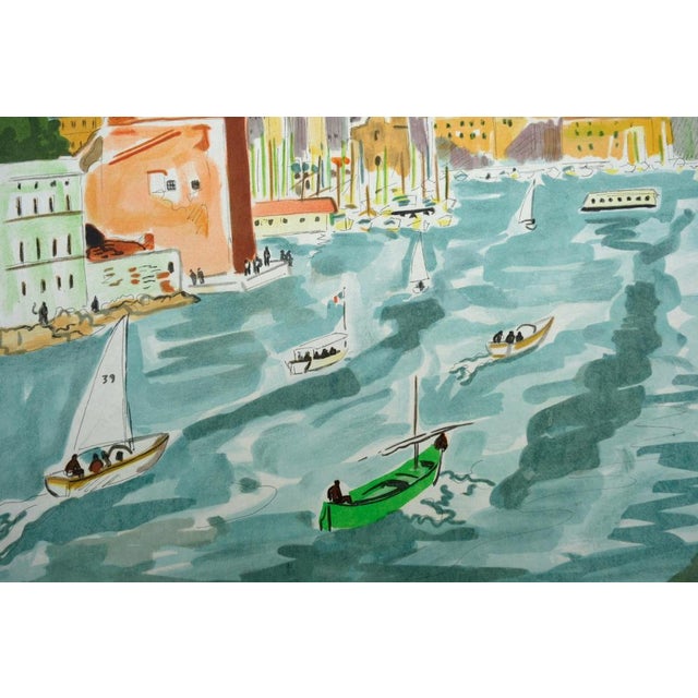 Modern Yves Brayer, La passe du Vieux, Lithograph For Sale - Image 3 of 9