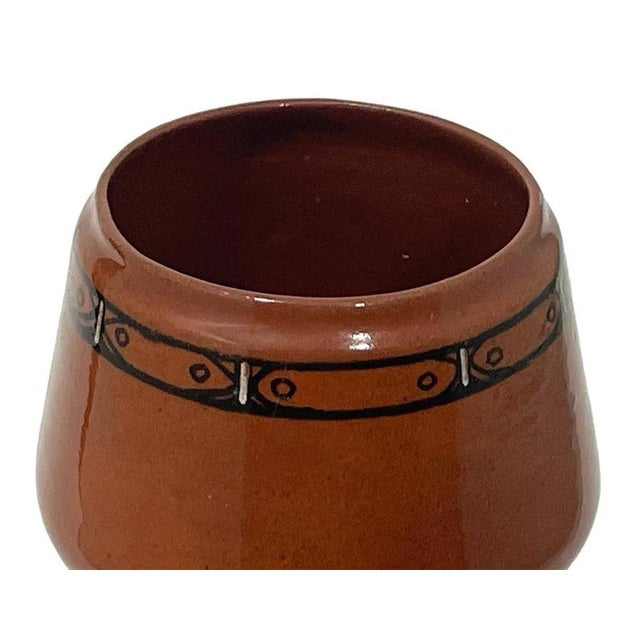 Brown Vase by De Bruin and Van Der Vet, 1905 For Sale - Image 8 of 10