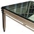Silver 1970s Stunning Hollywood Regency Style Cocktail Table That Combines Architectural Geometric Symmetry With Sleek Mid-Century Flair. For Sale - Image 8 of 9