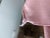 Mid 20th Century Vintage Pink Tablecloth 52" by 70" For Sale - Image 5 of 6