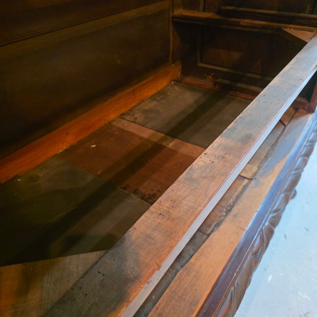 Late 19th Century Colonial Revival Chippendale-Style Mahogany High Chest W/Raised Paneled Sides For Sale - Image 14 of 18