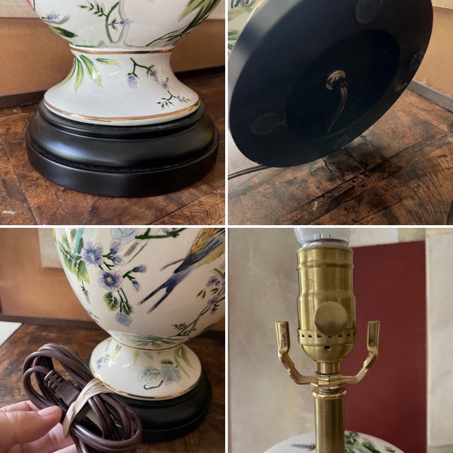 Wildflower and Lily Lamp Attributed to Scully and Scully For Sale - Image 12 of 12