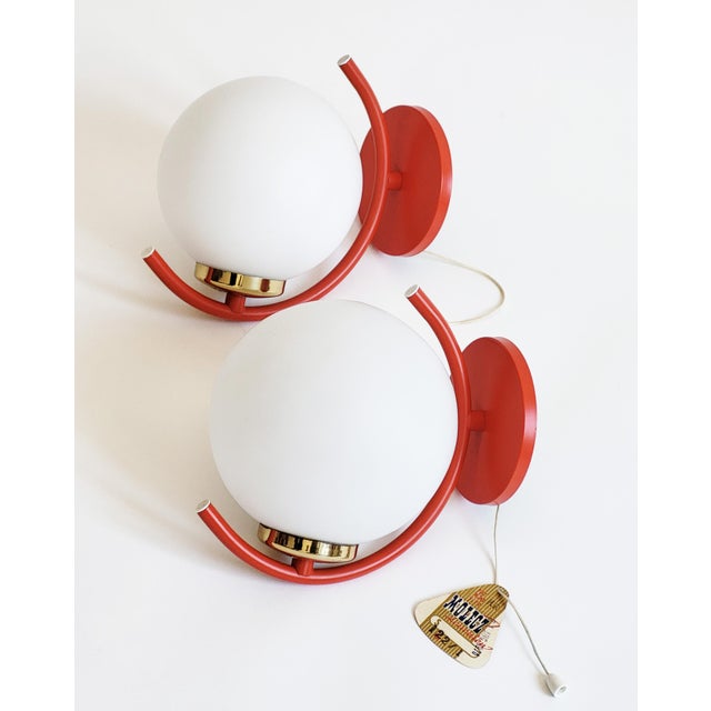 Mid-Century Modern Wall Lamps, 1960s, Set of 2 For Sale - Image 10 of 10