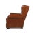 Brown Classic Leather Armchair For Sale - Image 8 of 12