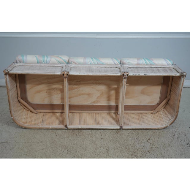 Henry Link Modern Design Bamboo Form Sofa For Sale - Image 10 of 12