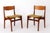 1960s Vintage Teak Dining Chairs in the style of Erik Buch, 1960s, Set of 4 For Sale - Image 5 of 10