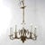 French Empire Style Ebonized Bronze Twelve-Light Chandelier, Early 20th Century For Sale - Image 4 of 13