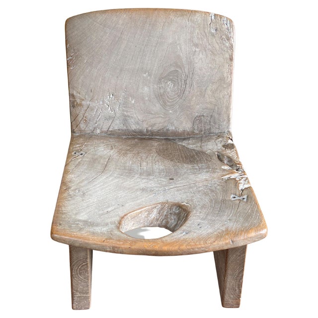 Andrianna Shamaris Low Chair or Side Table For Sale - Image 15 of 18