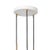 White Brass Stav 3 Ceiling Lamp by Johan Carpner for Konsthantverk For Sale - Image 3 of 10