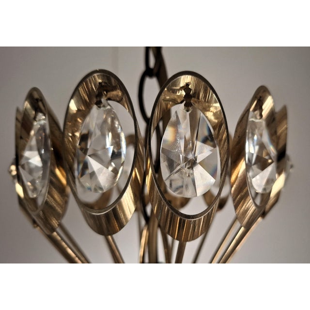Chandelier attributed to Christoph Palme for Palwa, 1960s For Sale - Image 18 of 18