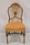 Vintage Joerns Bros Art Deco Walnut Fan Back Vanity Side Chair. Circa Early 20th Century. Measurements: 37" H x 18.5" W x...