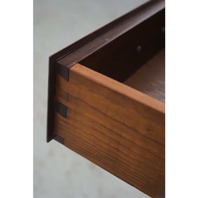 1960s Bench Made Walnut Flip Top Tavern Table For Sale - Image 5 of 18