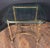 1960s 1960s Hollywood Regency or Late MCM Italian Brass and Glass Table For Sale - Image 5 of 12