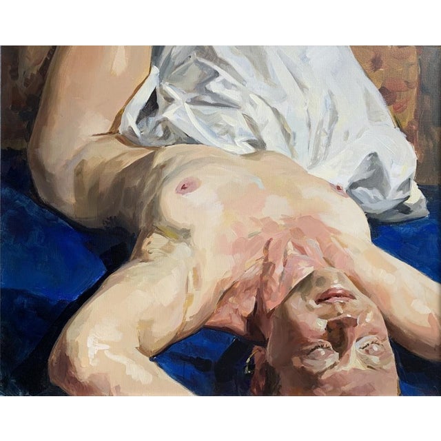 Janusz Szpyt, Upside Down, 2019, Oil on Canvas For Sale - Image 6 of 7