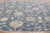 Cerulean Vintage Modern Azure Oushak Rug - 09'09 X 12'09 For Sale - Image 8 of 9