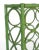 Vintage 1970s Boho Green Rattan 12-Bottle Wine Rack For Sale - Image 10 of 13