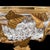 Vintage Potpourri Dish, English, Gilt Metal, Cut Glass, Display Bowl, Bonbons For Sale - Image 9 of 12