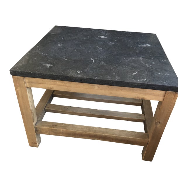 Pottery Barn Connor Stone Coffee Tables Chairish