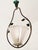 Mid-Century Modern Mid-Century Murano Glass and Brass Pendant attributed to Barovier & Toso, 1950s For Sale - Image 3 of 18