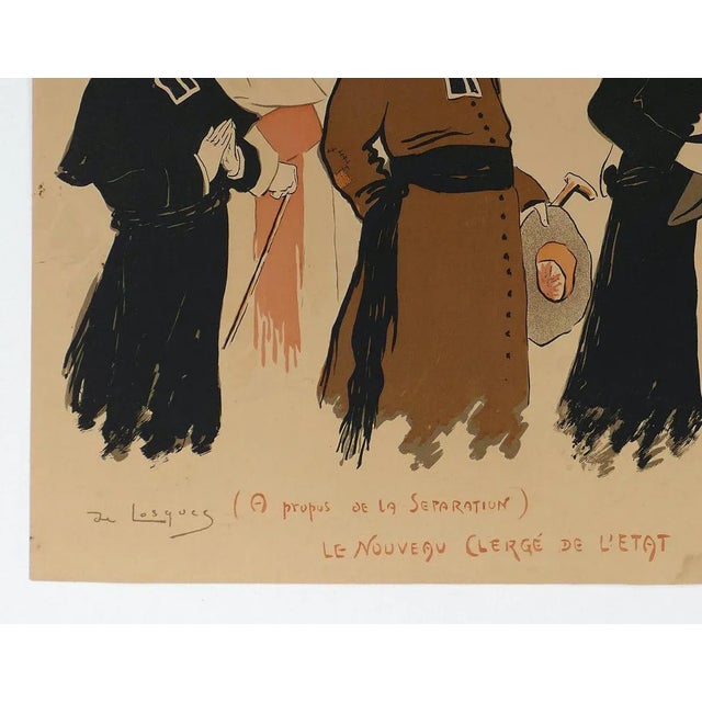 About Separation is an original artwork realized in the early XX century by the artist Daniel de Losques. Original mixed...