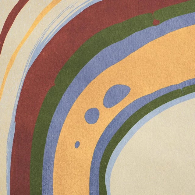 Schumacher Sample - Schumacher x Backdrop Mood Ring Wallpaper in Fontana For Sale - Image 4 of 6