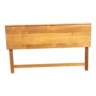 Mid-Century Modern Heywood-Wakefield Maple Full Size Headboard For Sale