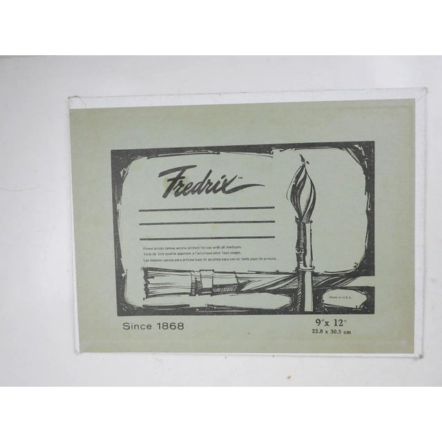 Late 20th Century Seascape Crashing Waves Painting For Sale - Image 4 of 4